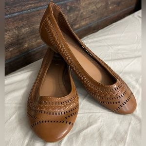 7 Madeline Stuart brown flats